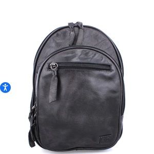 Bed Stu Dominguez Backpack in black leather. Never been used